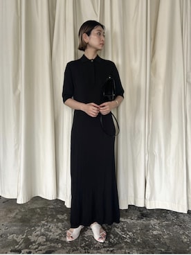 「RIM.ARK（リムアーク）のアイテム」を使った、MariNakamuraさん（レディース・158cm）の夏コーディネート