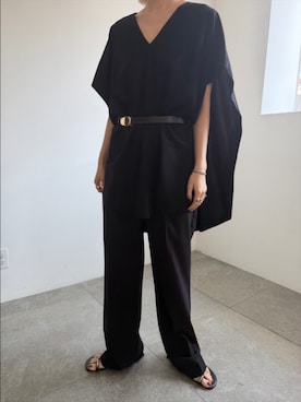 「RIM.ARK（リムアーク）のアイテム」を使った、MariNakamuraさん（レディース・158cm）の春コーディネート