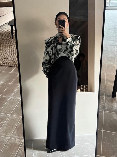 RIM.ARK（リムアーク）の「Crashing waves tops（シャツ/ブラウス