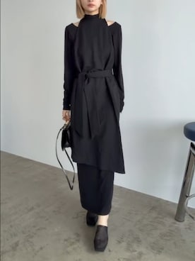 MariNakamuraさん（レディース・158cm）の冬コーディネート