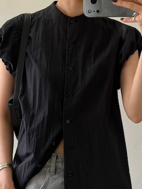 「RIM.ARK（リムアーク）のアイテム」を使った、MariNakamuraさん（レディース・158cm）の夏コーディネート