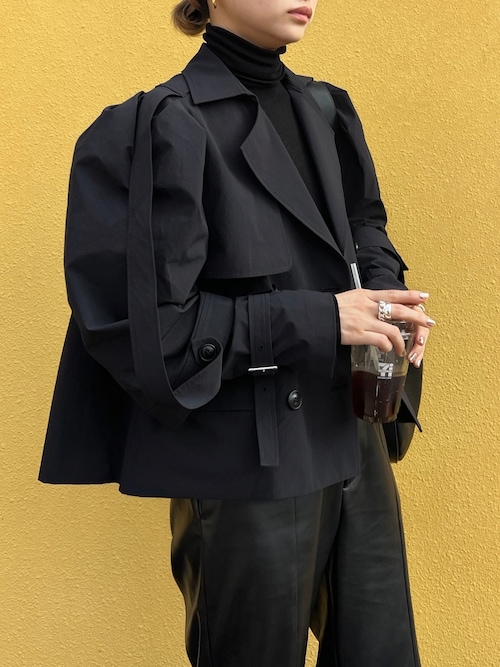 セール】Design trench short CT（トレンチコート）｜RIM.ARK
