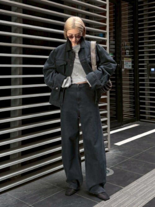 タイムセール！RIM.ARK Big puff sleeve denim JK 【公式通販】