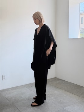 「RIM.ARK（リムアーク）のアイテム」を使った、MariNakamuraさん（レディース・158cm）の春コーディネート