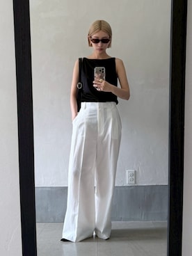 MariNakamuraさん（レディース・158cm）の夏コーディネート