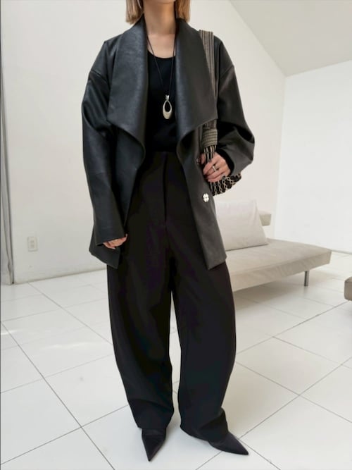 Classical leather like JK クラシカル レザーライクジャケット