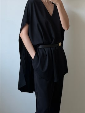 「RIM.ARK（リムアーク）のアイテム」を使った、MariNakamuraさん（レディース・158cm）の春コーディネート