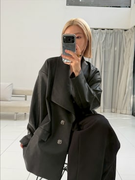 MariNakamuraさん（レディース・158cm）の冬コーディネート