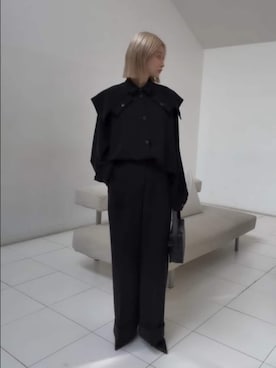 MariNakamuraさん（レディース・158cm）の冬コーディネート