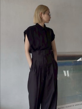 「オフィス」｜MariNakamuraさん（レディース・158cm）の春コーディネート