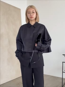 MariNakamuraさん（レディース・158cm）の冬コーディネート