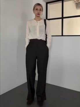 MariNakamuraさん（レディース・158cm）の冬コーディネート