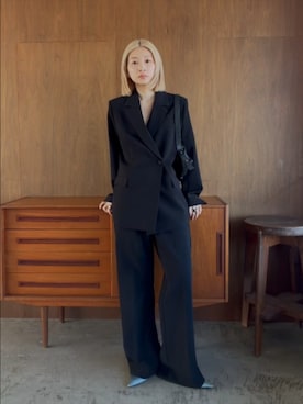 MariNakamuraさん（レディース・158cm）の冬コーディネート