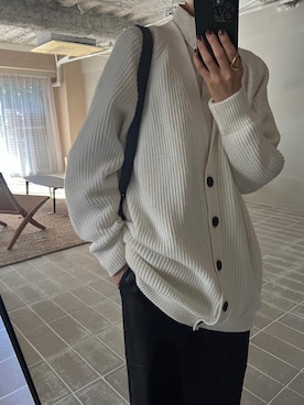 「RIM.ARK（リムアーク）のアイテム」を使った、MariNakamuraさん（レディース・158cm）の秋コーディネート