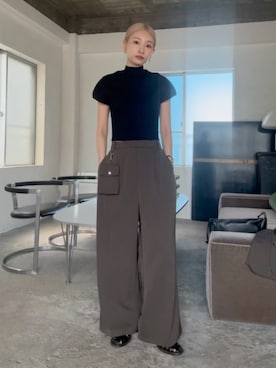 「アイテム（パンツ）」を使った、MariNakamuraさん（レディース・158cm・30代）の秋コーディネート