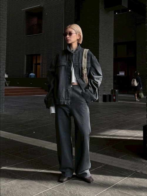 タイムセール！RIM.ARK Big puff sleeve denim JK 【公式通販】
