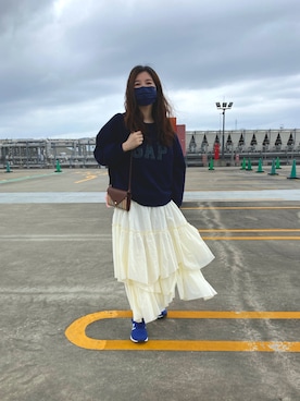 まっこさん（レディース・157cm）の春コーディネート