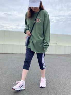 「大人ミューズ（オトナミューズ）のアイテム」を使った、まっこさん（レディース・157cm）の秋コーディネート
