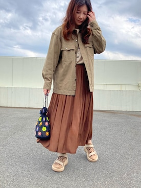 まっこさん（レディース・157cm）の春コーディネート