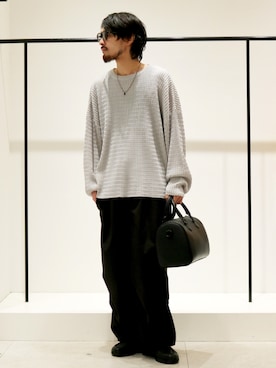 「アイテム（シューズ）」を使った、イリザワさん（メンズ・168cm・30代）の秋コーディネート