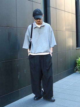 「Lui's（ルイス）のアイテム」を使った、イリザワさん（メンズ・168cm）の春コーディネート