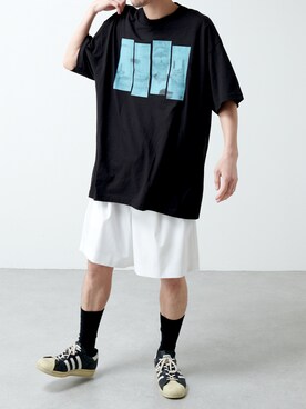 「ITTI（イッチ）のアイテム（パンツ）」を使った、イリザワさん（メンズ・168cm）の春コーディネート