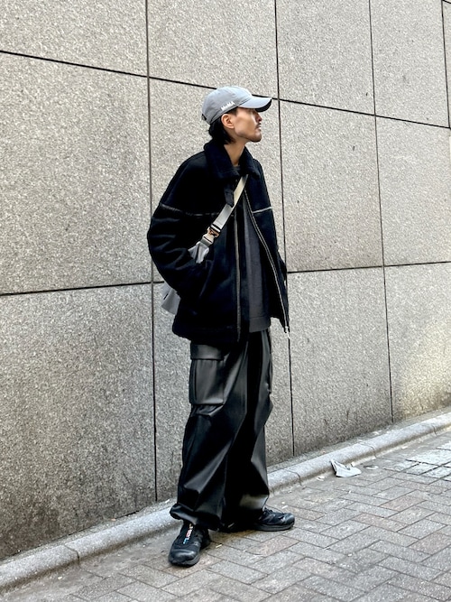 Lui’sフェイクムートンブルゾン Lui's（ルイス）の「フェイクムートンブルゾン（ブルゾン）」 - WEAR