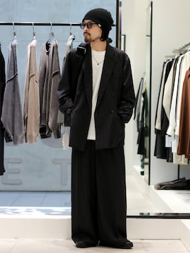 イリザワさん（骨格ウェーブ・メンズ・168cm）の秋コーディネート