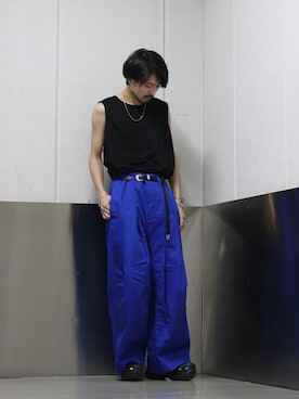 「シンヤコズカ」｜イリザワさん（メンズ・168cm）の夏コーディネート