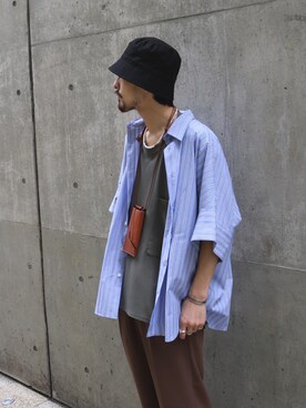 イリザワさん（メンズ・168cm）の夏コーディネート