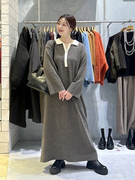 「BARNYARDSTORM（バンヤードストーム）のアイテム」を使った、hanaeさん（レディース・161cm）の冬コーディネート