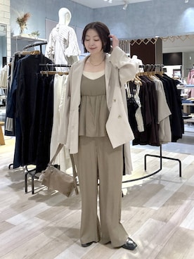 hanaeさん（レディース・161cm）の春コーディネート