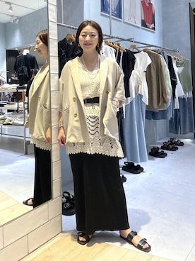 hanaeさん（レディース・161cm）の夏コーディネート