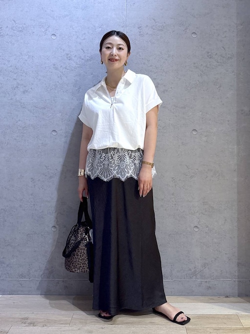 ストレッチサテンスカートSS 652447【KKfashion紹介アイテム