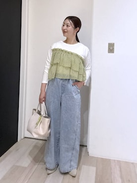 hanaeさん（レディース・161cm）の春コーディネート