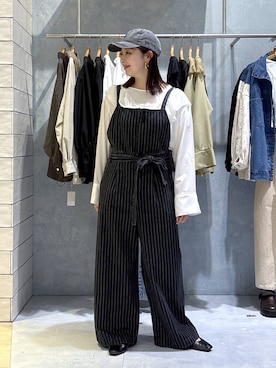 hanaeさん（レディース・161cm）の冬コーディネート