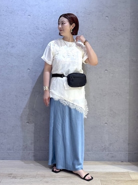hanaeさん（レディース・161cm）の夏コーディネート