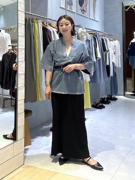 「30代_LEPSIM」｜hanaeさん（レディース・161cm）の春コーディネート