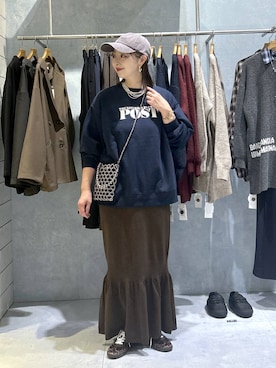 hanaeさん（レディース・161cm）の冬コーディネート