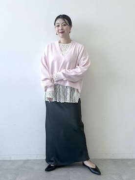 hanaeさん（レディース・161cm）の冬コーディネート