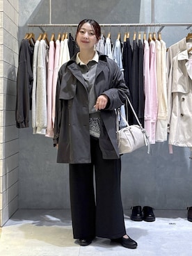 hanaeさん（レディース・161cm）の冬コーディネート