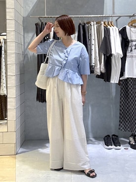 hanaeさん（レディース・161cm）の夏コーディネート