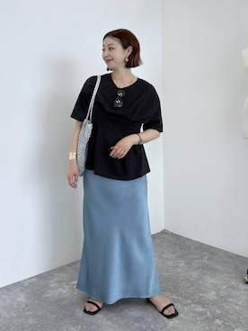 hanaeさん（レディース・161cm）の夏コーディネート