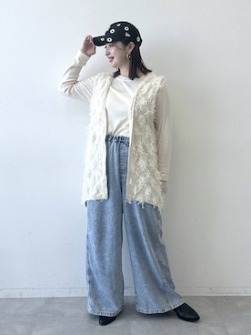 hanaeさん（レディース・161cm）の冬コーディネート