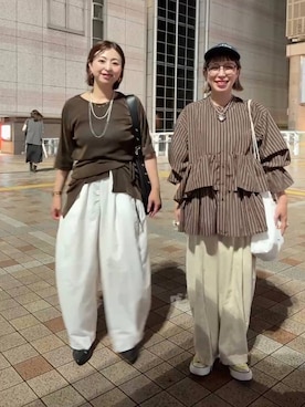 hanaeさん(レディース・161cm)の夏コーディネート