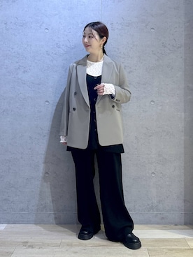 hanaeさん(レディース・161cm)の冬コーディネート