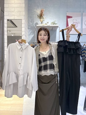 hanaeさん（レディース・161cm）の夏コーディネート