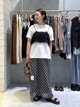 hanaeさん（レディース・161cm）の夏コーディネート