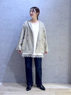 hanaeさん(レディース・161cm)の冬コーディネート