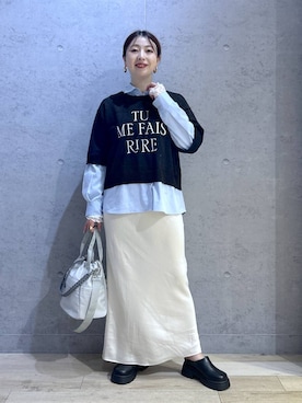 hanaeさん（レディース・161cm）の冬コーディネート